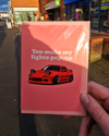 You Make My Lights Pop-Up - MX-5 Valentines Card