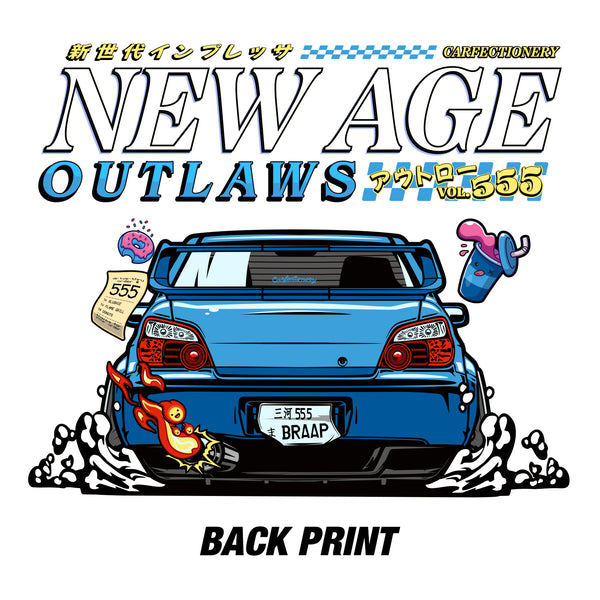 Carfectionery New Age Outlaws Impreza T-Shirt