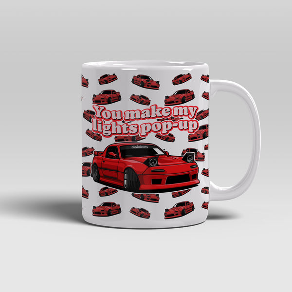 Carfectionery You Make My Lights Pop Up MX-5 Mug