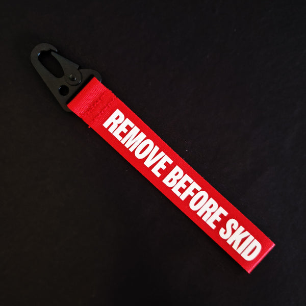 Remove Before Skid Keytag (Outlet)