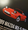Carfectionery NA MX-5 400gsm A4 Art Print
