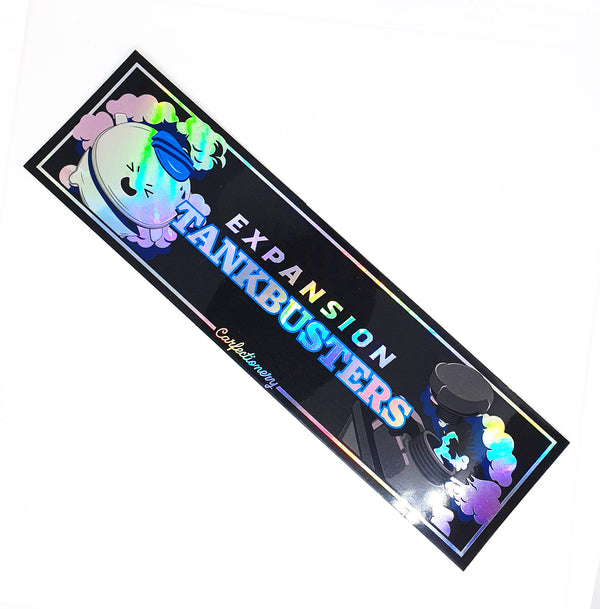 Expansion Tankbusters Holographic Slap Sticker