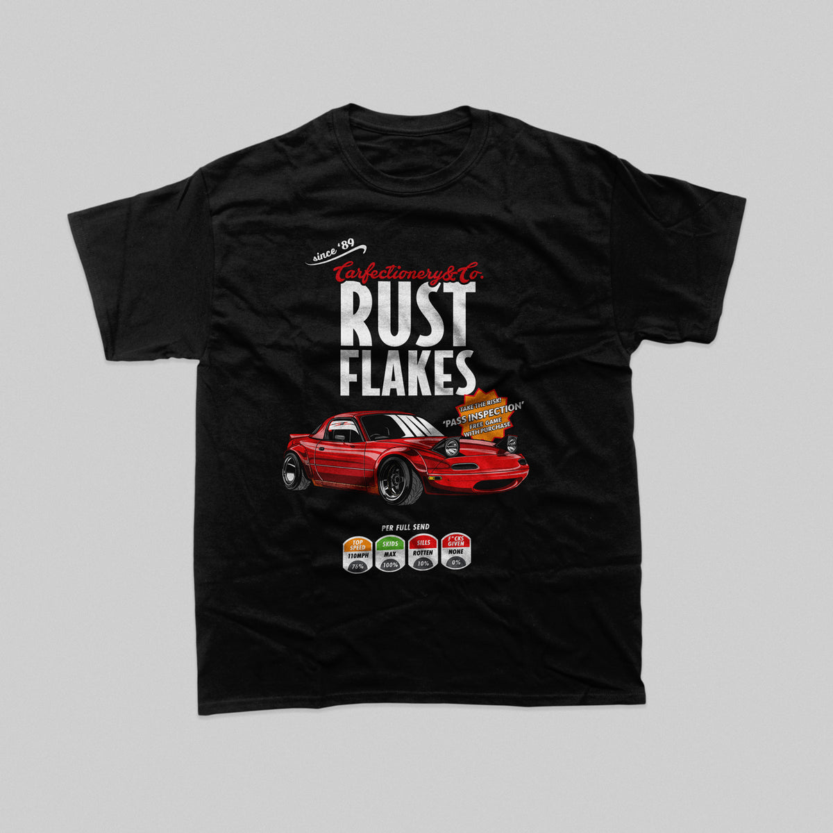 Carfectionery Rust Flakes T-Shirt