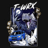 T-WRX Black Subaru Impreza / T-Rex T-Shirt