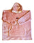 Carfectionery You Make My Lights Pop-Up Premium Fleece Hooded Blanket (Candy Pink)